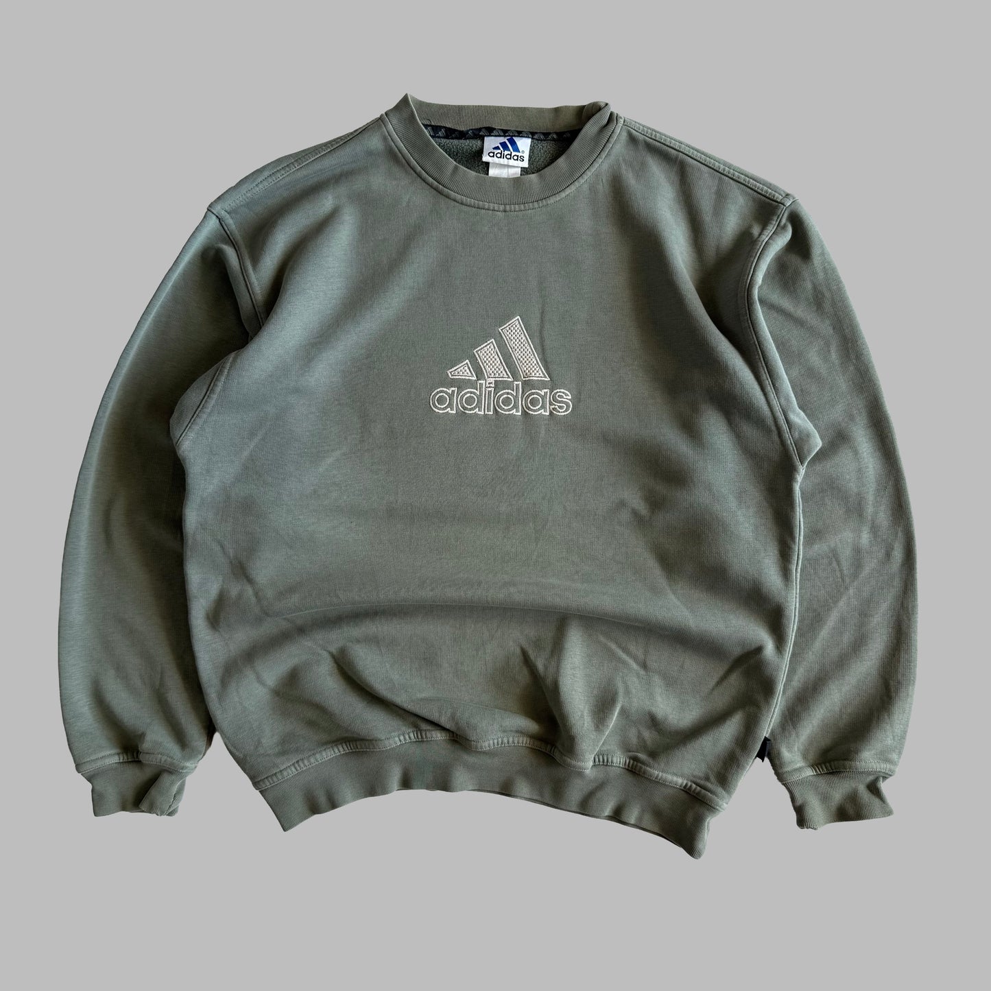 Adidas Embroidered Sweatshirt - Large