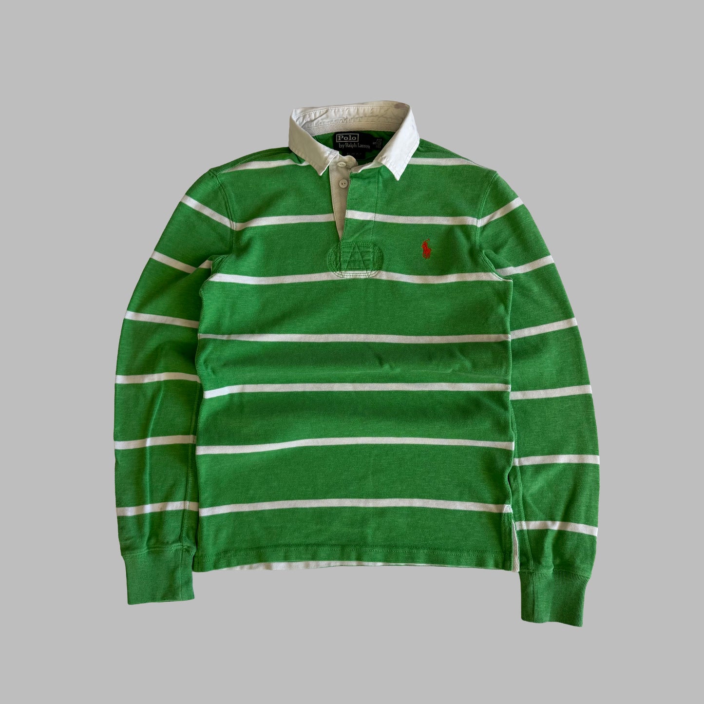 90s Polo Ralph Lauren Striped Rugby Shirt - S