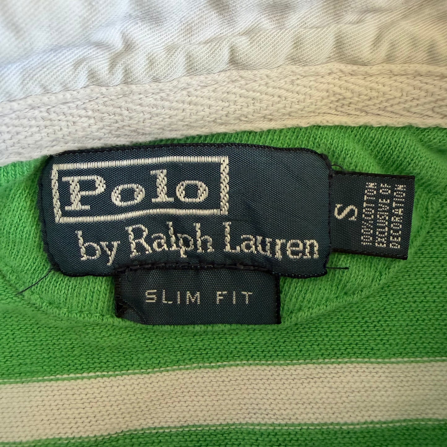 90s Polo Ralph Lauren Striped Rugby Shirt - S