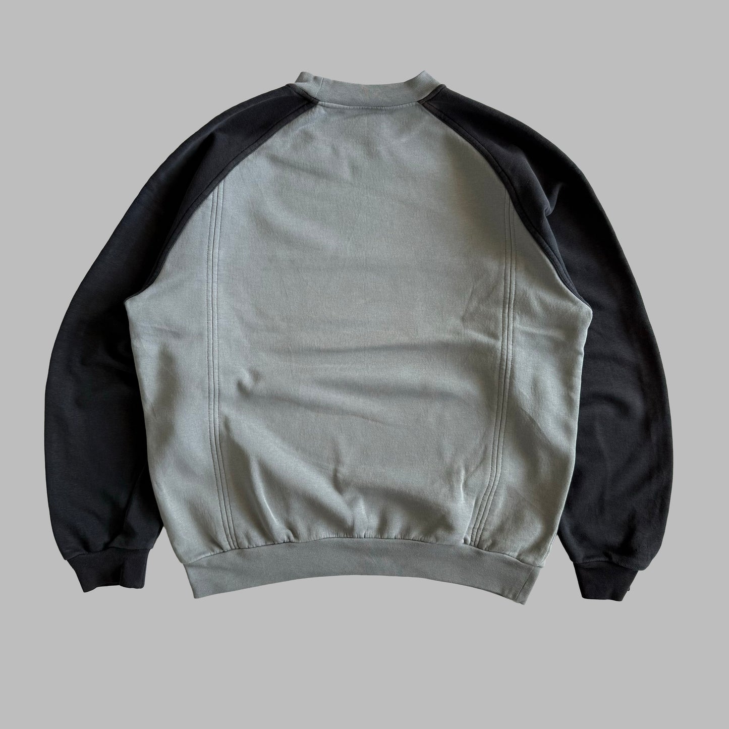 Adidas Panelled Sweatshirt - Medium