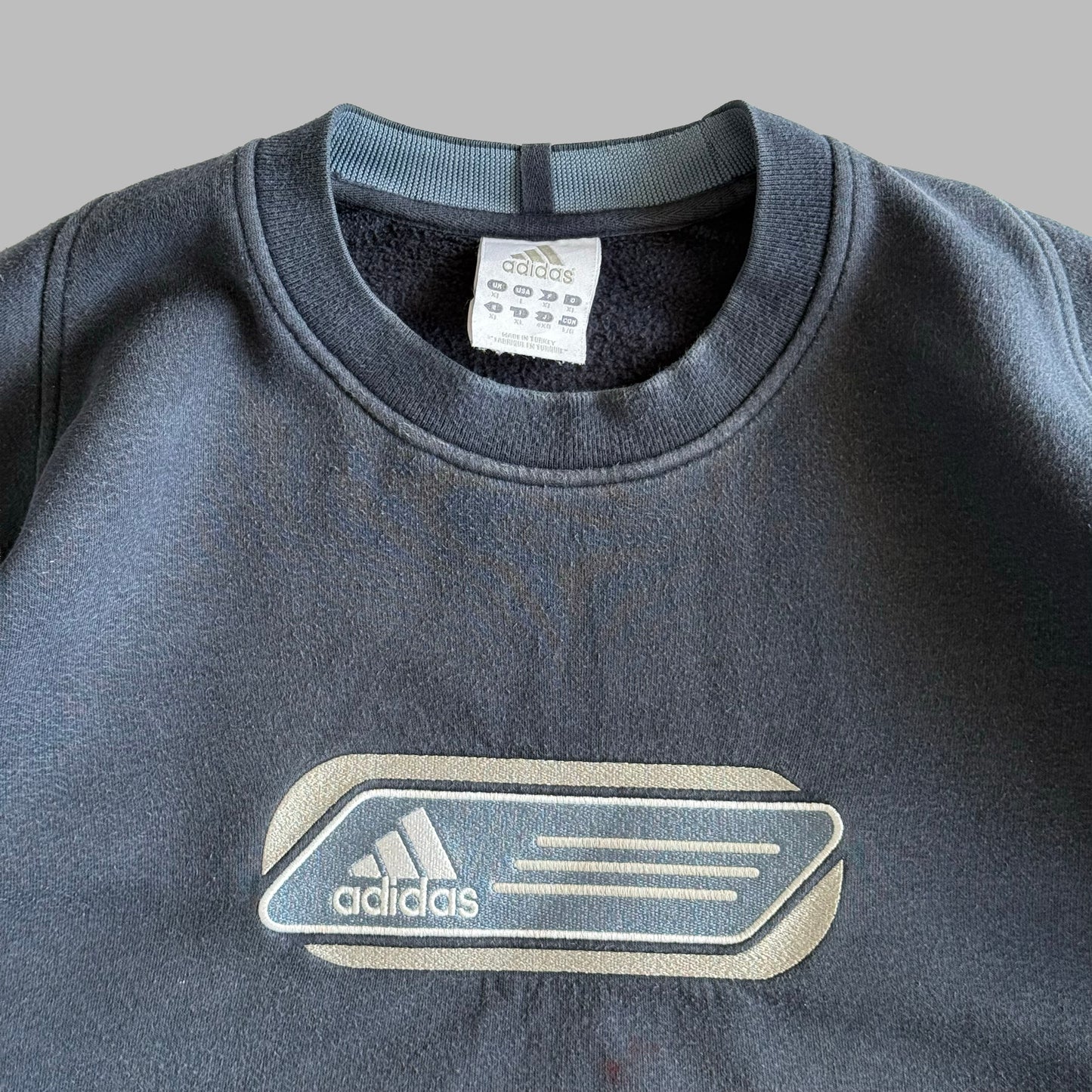 Adidas Embroidered Sweatshirt - Large