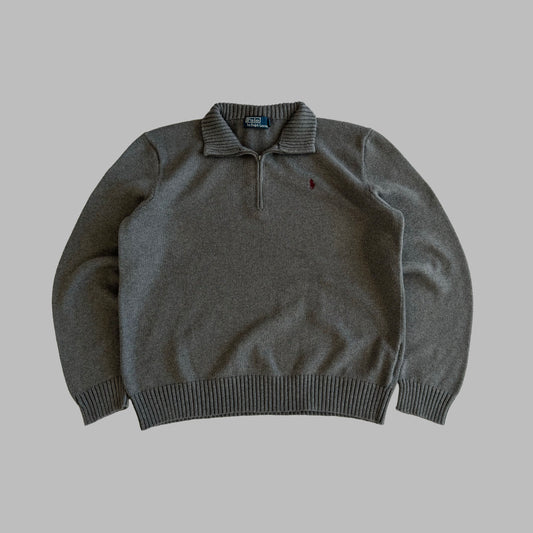 90s Polo Ralph Lauren Quarter Zip - L