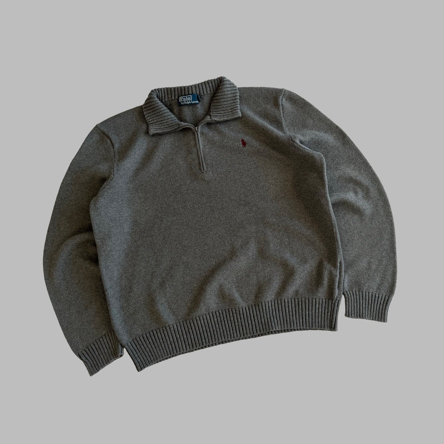 90s Polo Ralph Lauren Quarter Zip - L