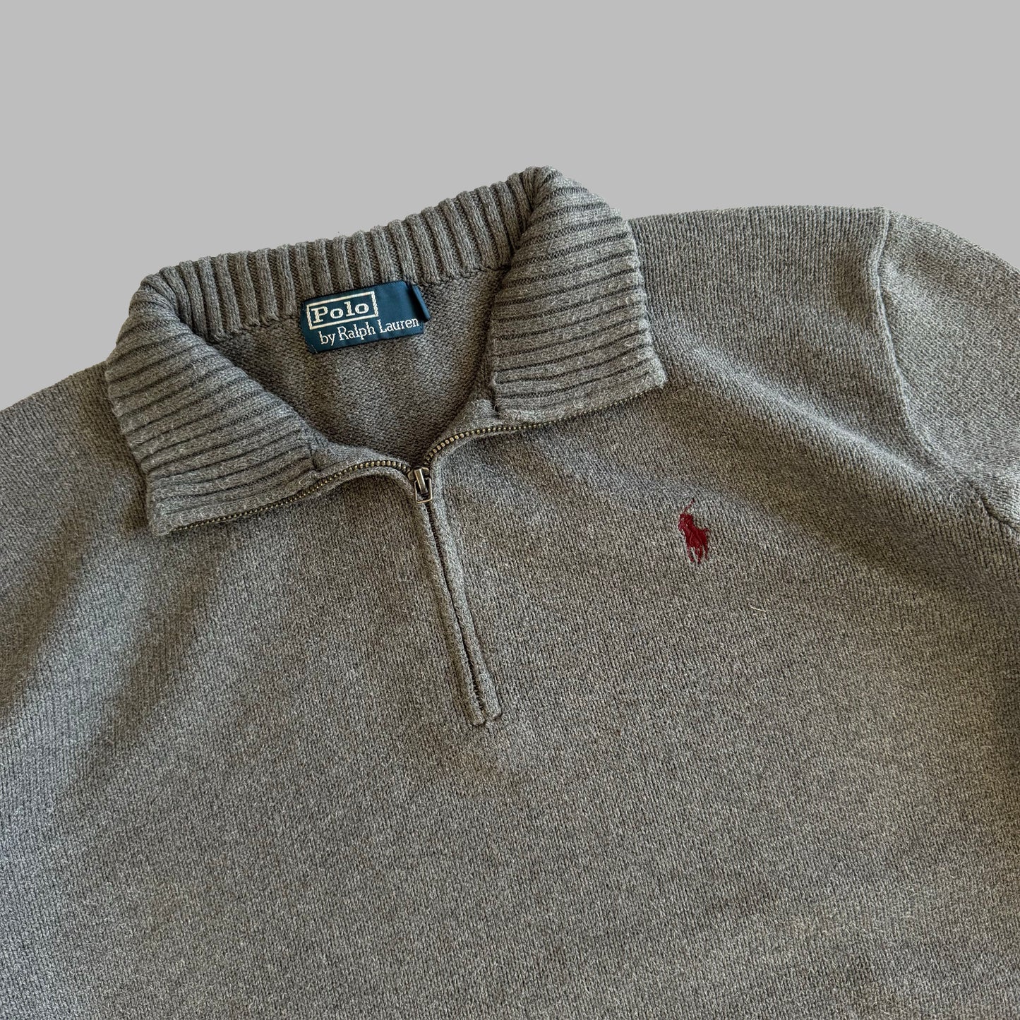 90s Polo Ralph Lauren Quarter Zip - L