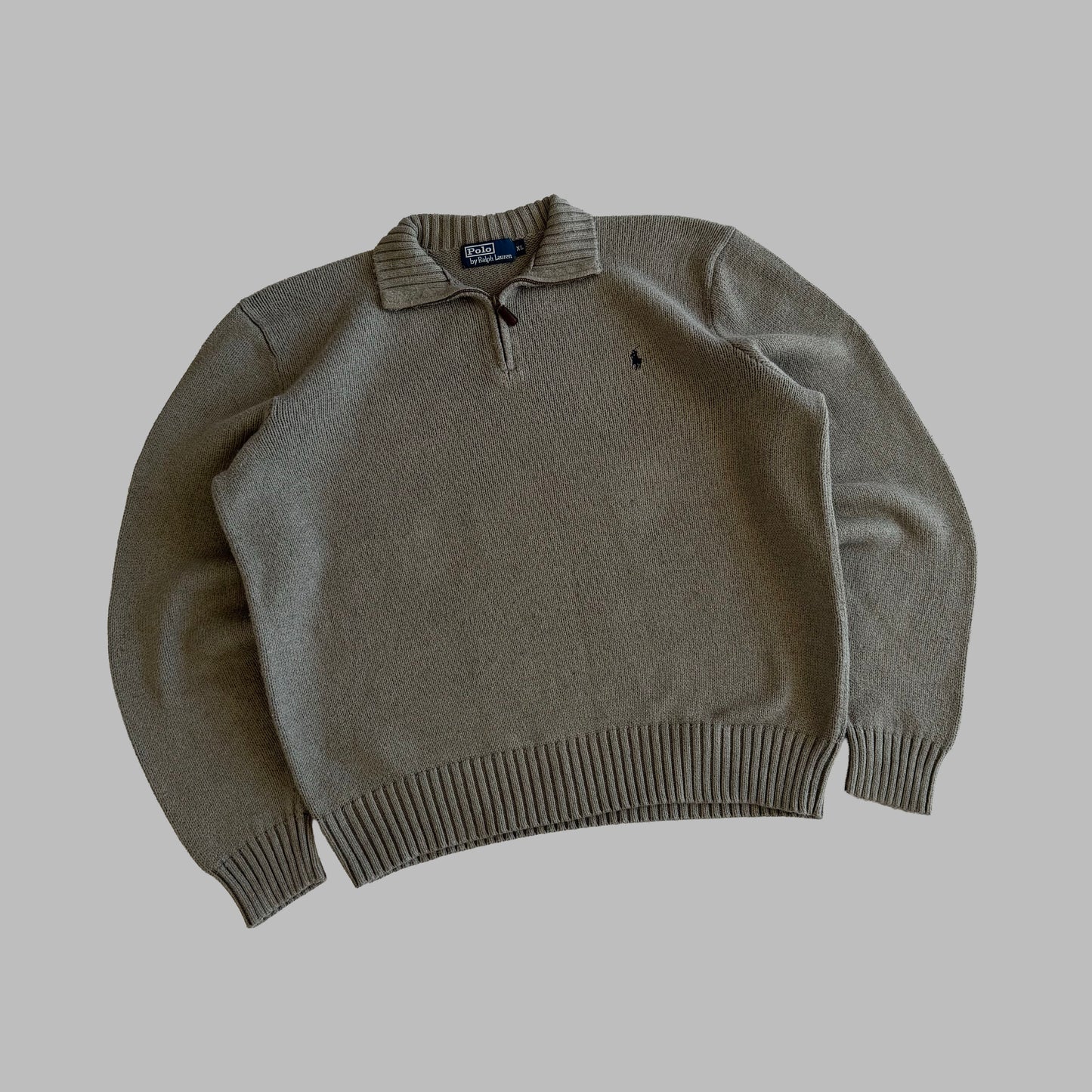 90s Polo Ralph Lauren Quarter Zip - XL
