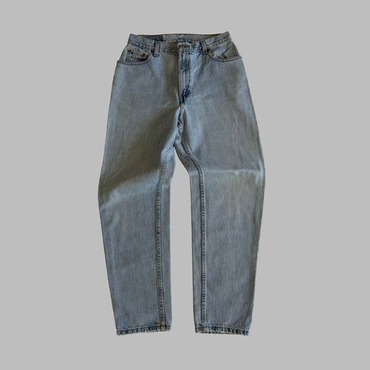 90s Levis 550 Paper Tag Wide Leg Jeans - 26"