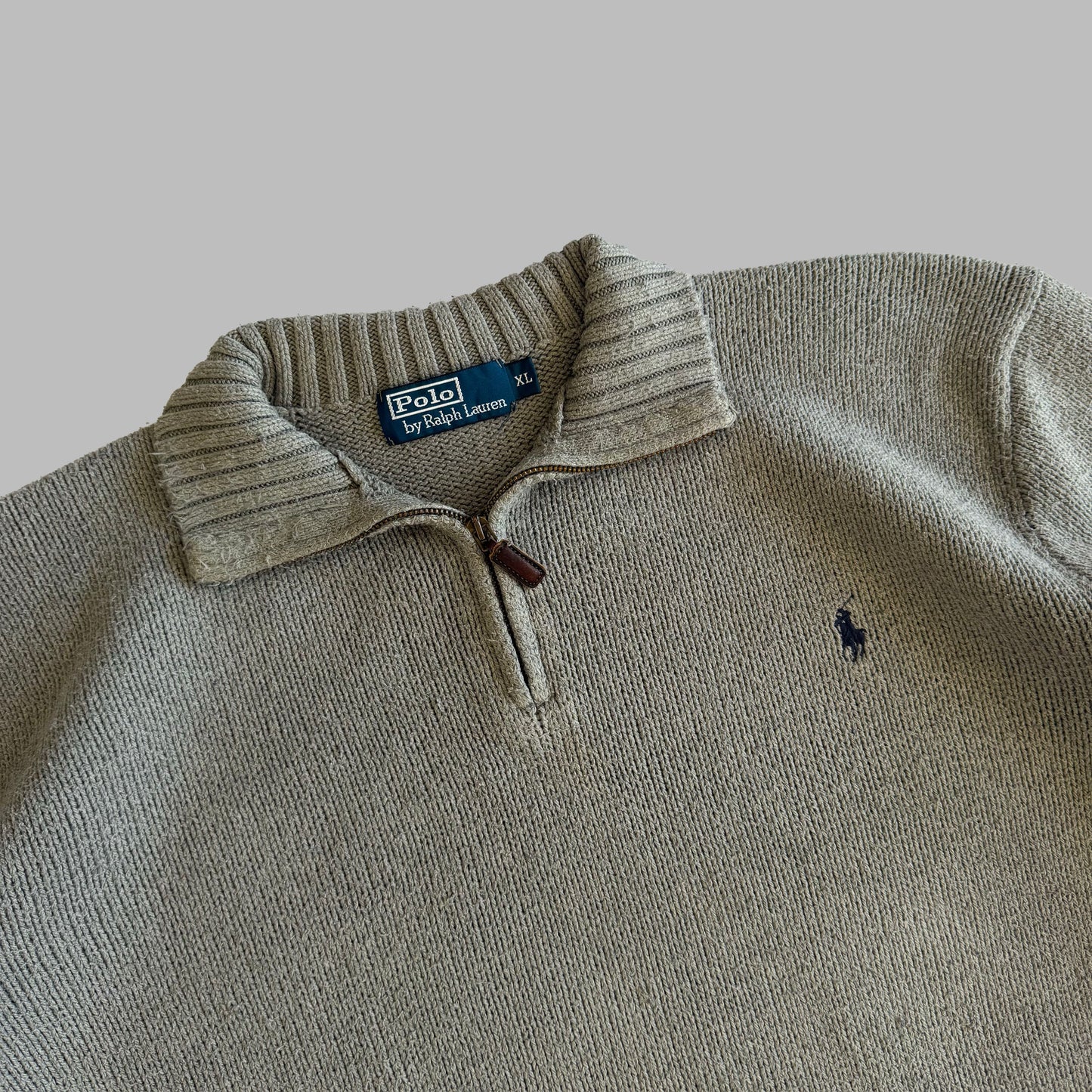 90s Polo Ralph Lauren Quarter Zip - XL