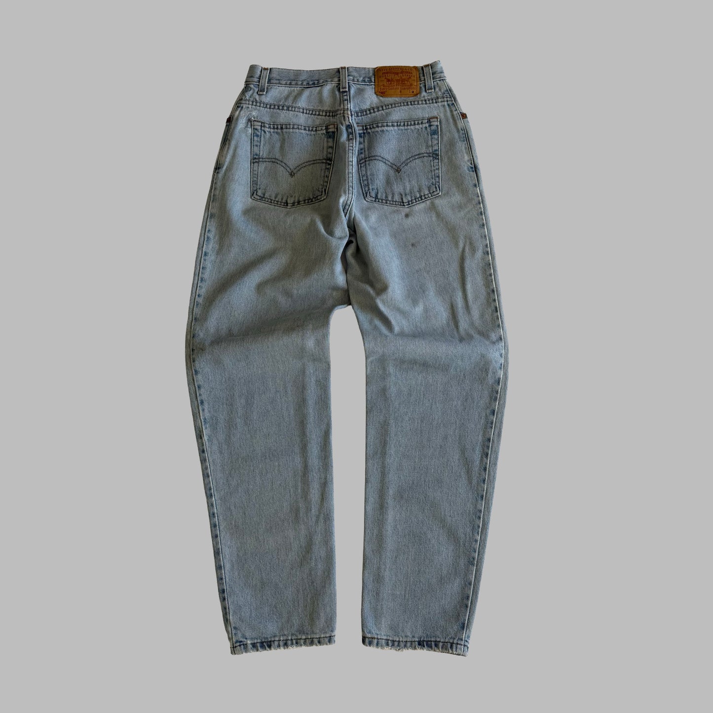 90s Levis 550 Paper Tag Wide Leg Jeans - 26"