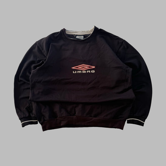 Y2K Umbro Embroidered Lightweight Sweatshirt - XXL