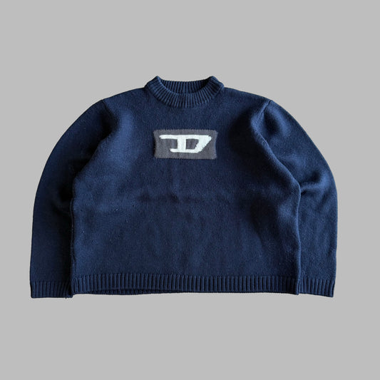 Y2K Diesel Wool Heavy Knit - M/L