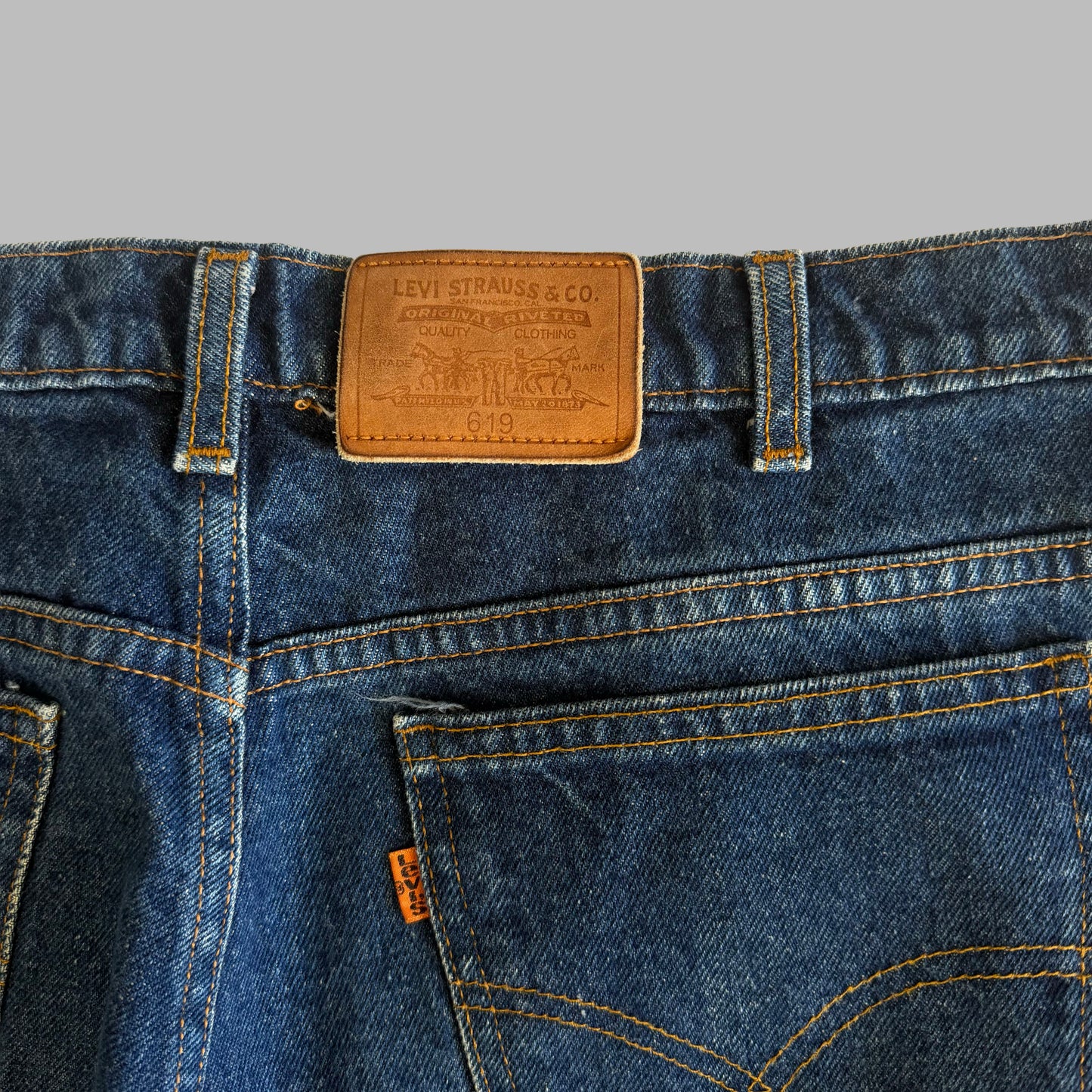 90s Levis 691  Wide Leg Jeans - 34"