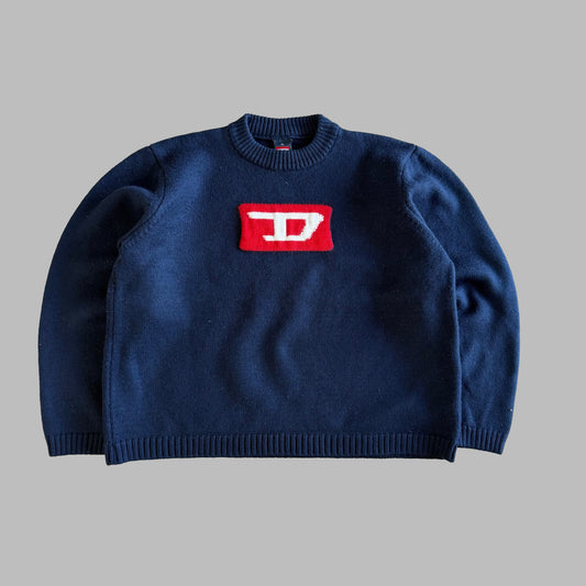 Y2K Diesel Wool Heavy Knit - M/L