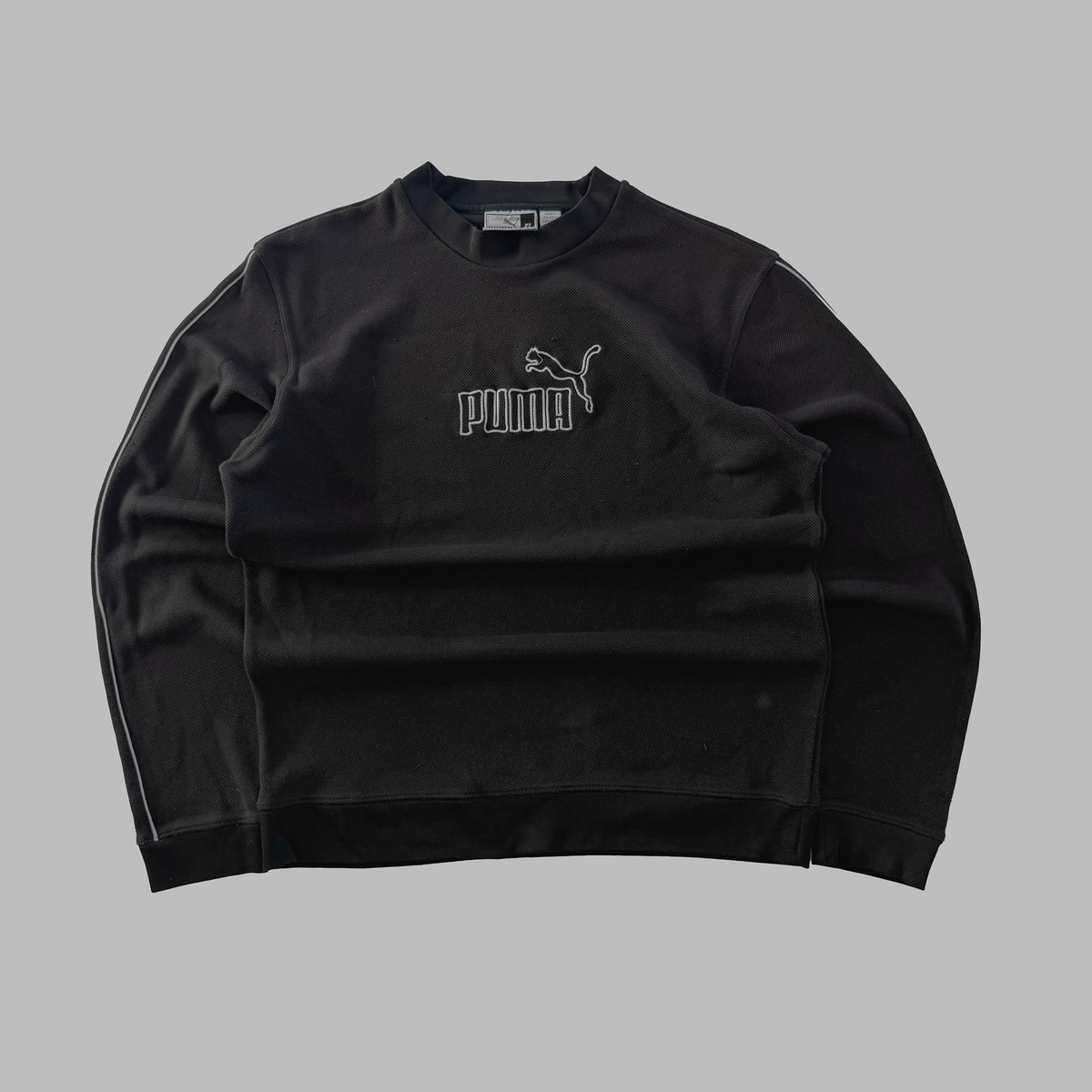 Y2K Puma Spell Out Lightweight Sweatshirt - L