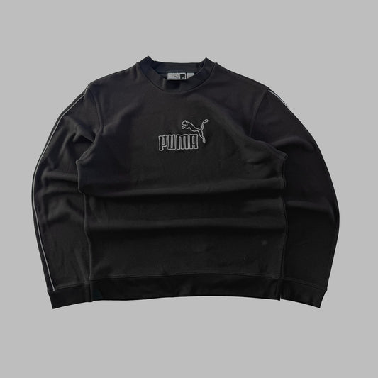 Y2K Puma Spell Out Lightweight Sweatshirt - L