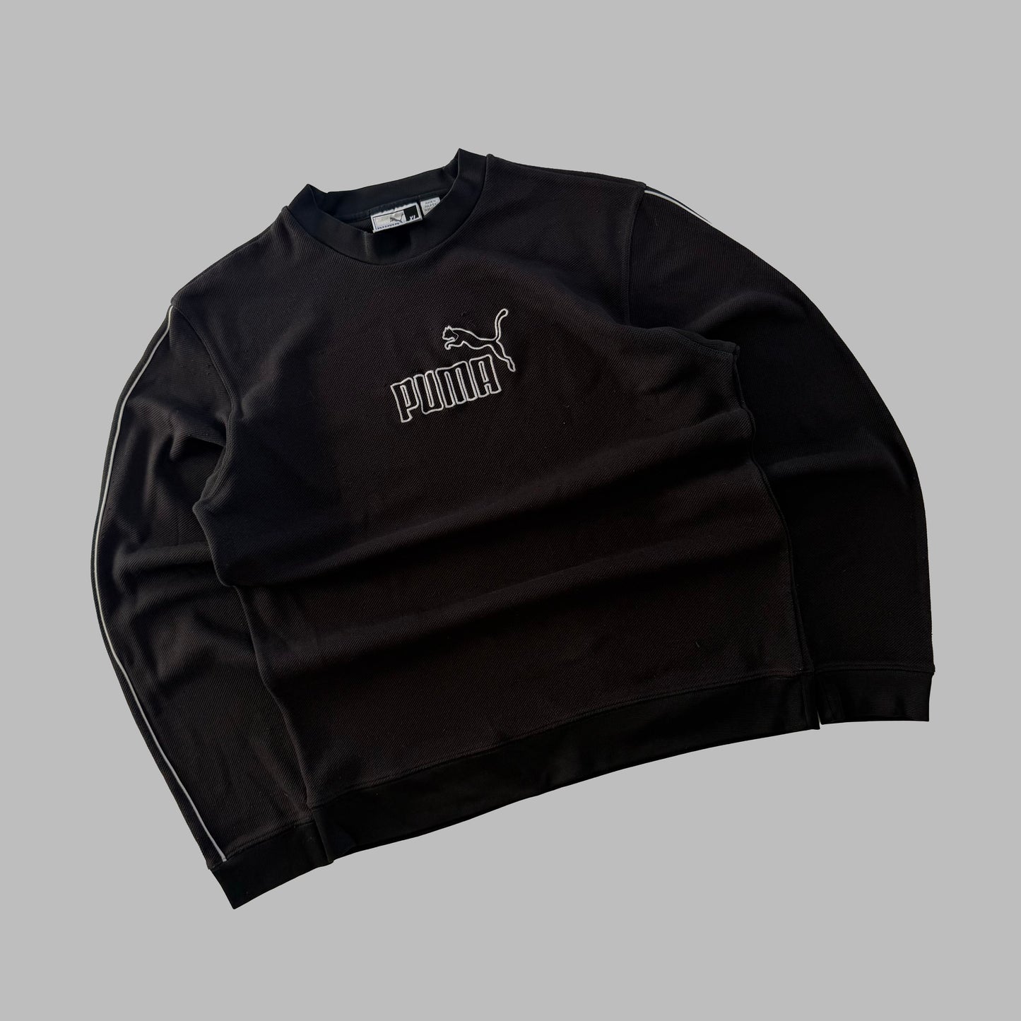 Y2K Puma Spell Out Lightweight Sweatshirt - L