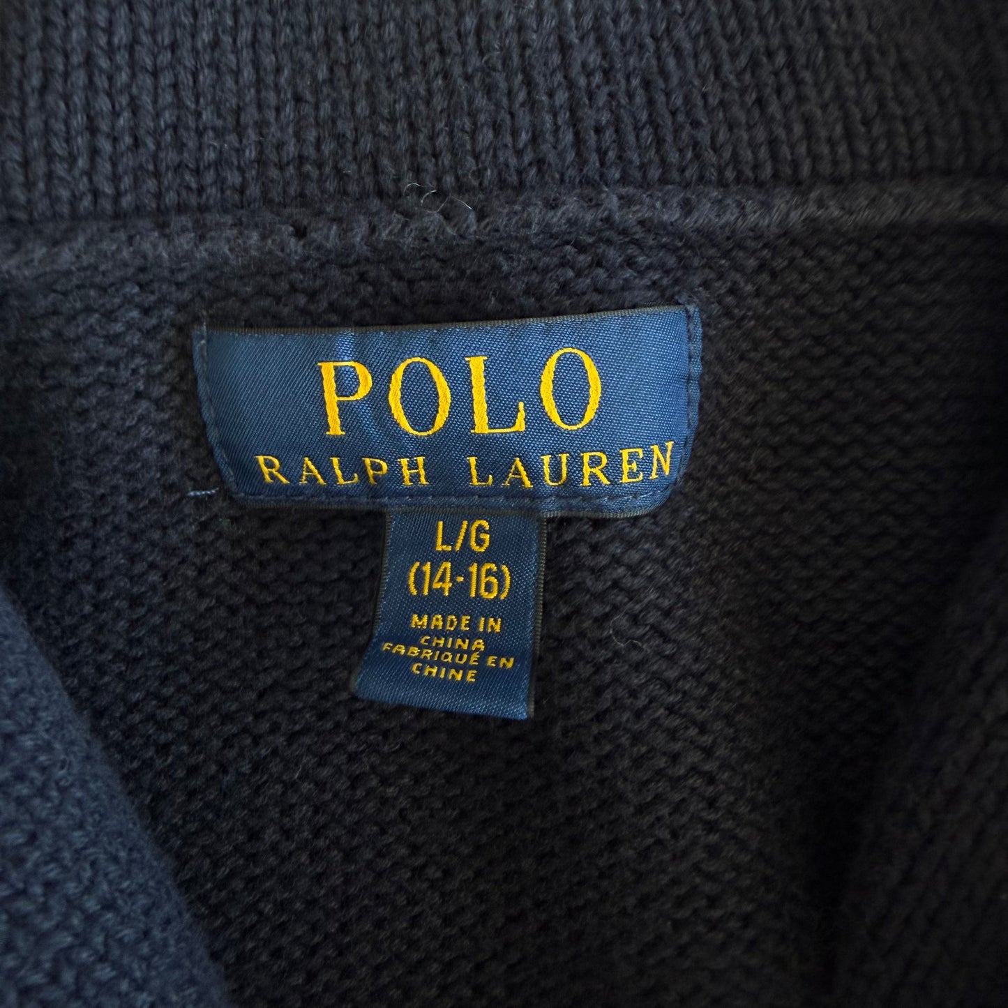 Polo Ralph Lauren Bear Cardigan - L