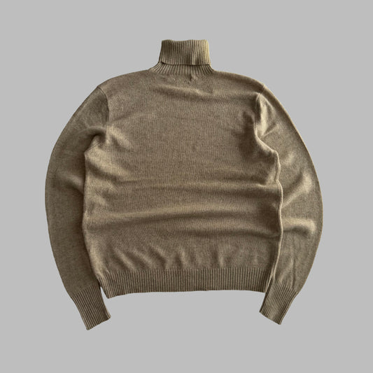 90s Polo Ralph Lauren Lambswool Turtle Neck Knit - XL
