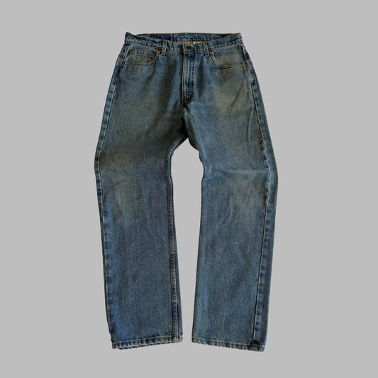 90s Levis 505 Paper Tag Straight Leg Jeans - 36 x 30
