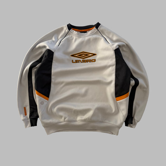 Y2K Umbro Panelled Sweatshirt - XS
