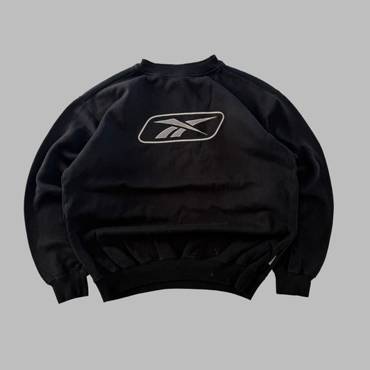 90s Reebok Embroidered Sweatshirt - M