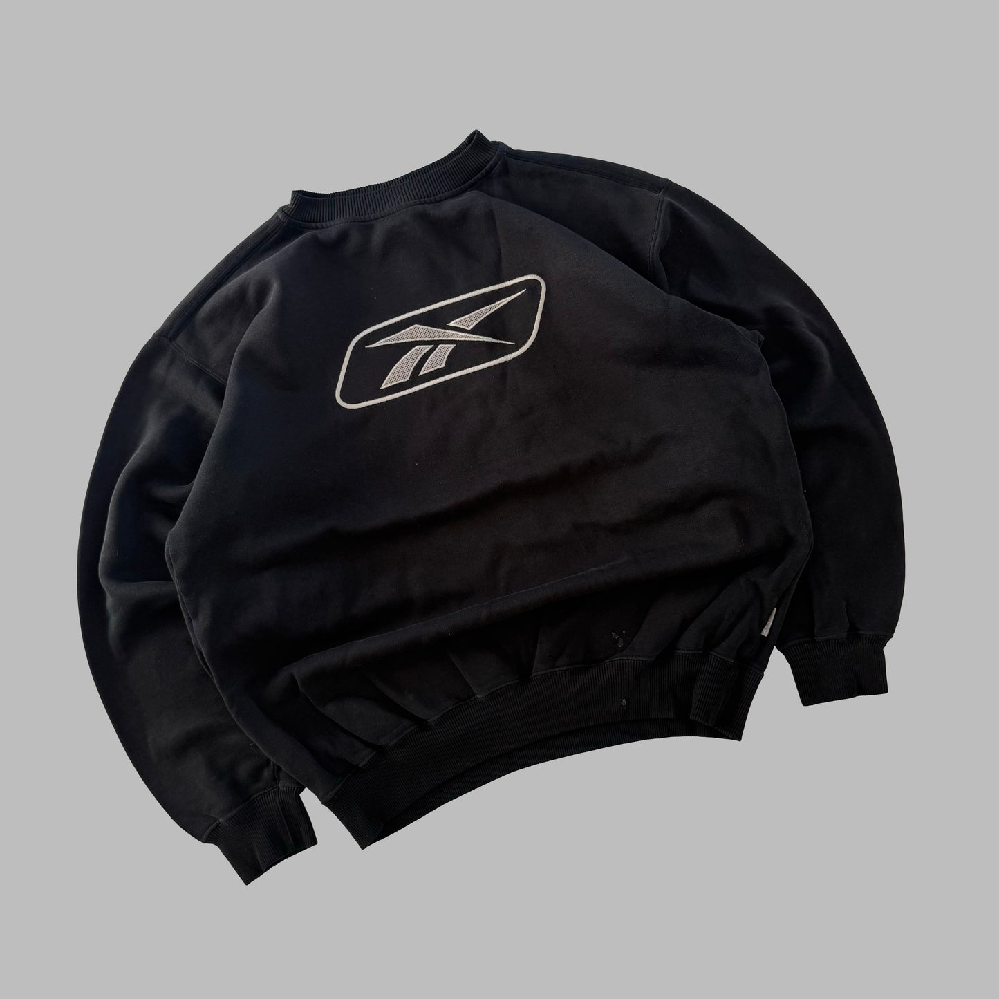 90s Reebok Embroidered Sweatshirt - M