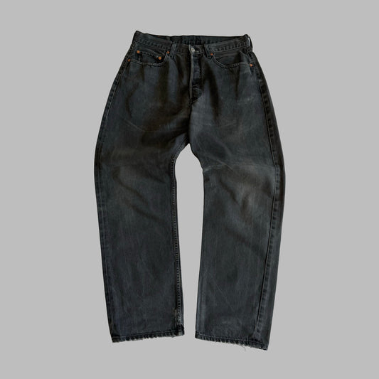90s Levis Paper Tag Wide Leg Jeans - 34 x 32