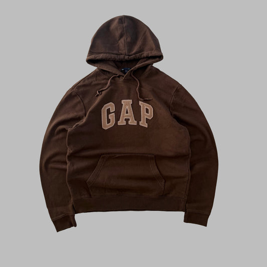 Y2K Brown Gap Hoodie - S