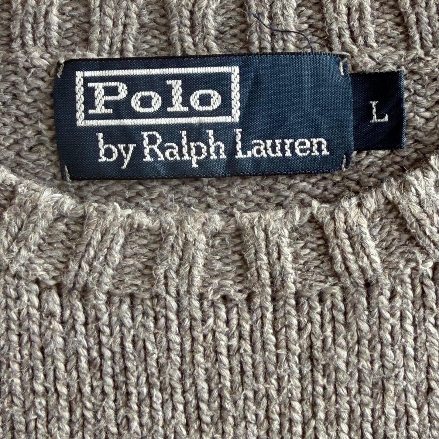 90s Polo Ralph Lauren Heavy Knit - L