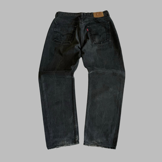 90s Levis Paper Tag Wide Leg Jeans - 34 x 32