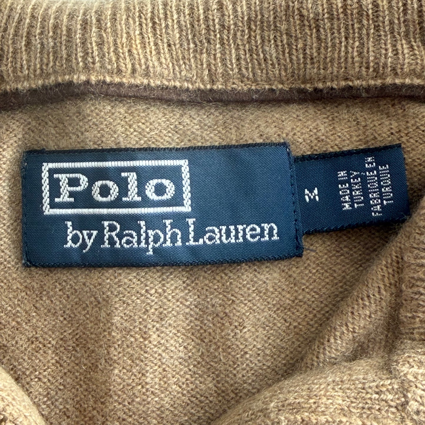 90s Polo Ralph Lauren Wool Quarter Zip - M