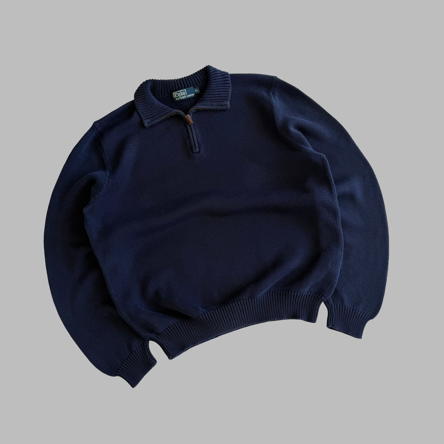 90s Polo Ralph Lauren Quarter Zip - XL