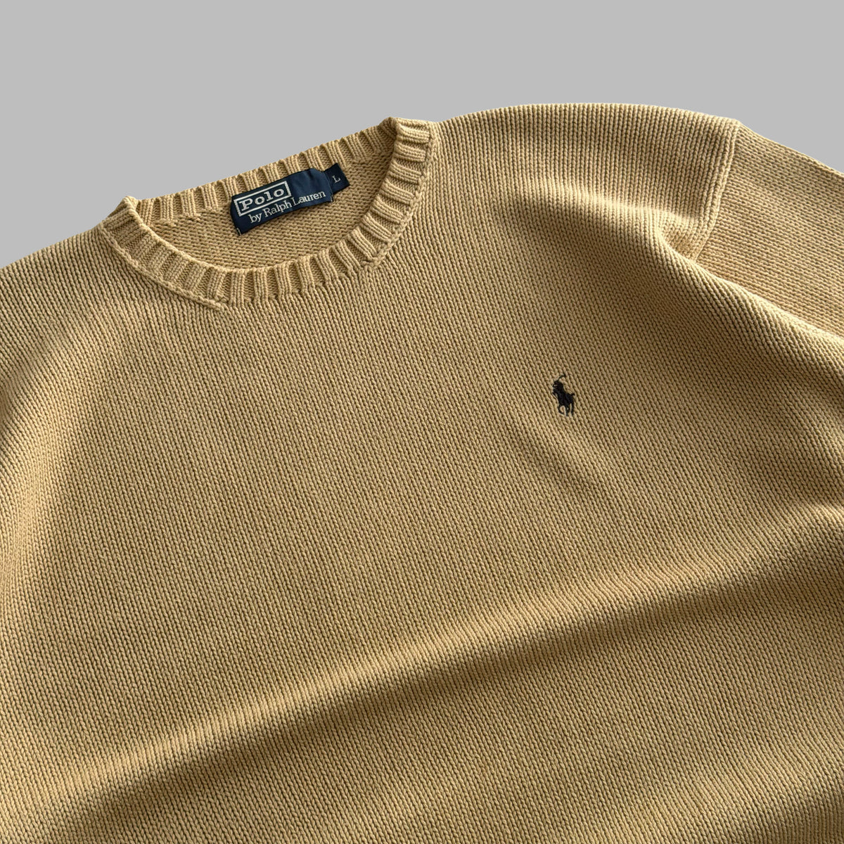 90s Polo Ralph Lauren Heavy Knit - L