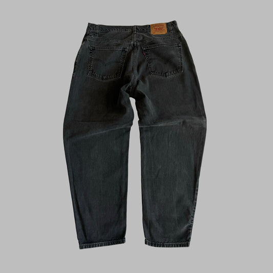 90s Levis 560 Paper Tag Wide Leg Jeans - 40 x 32