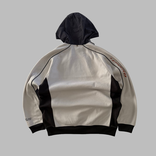 Y2K Umbro Panelled Hoodie - L