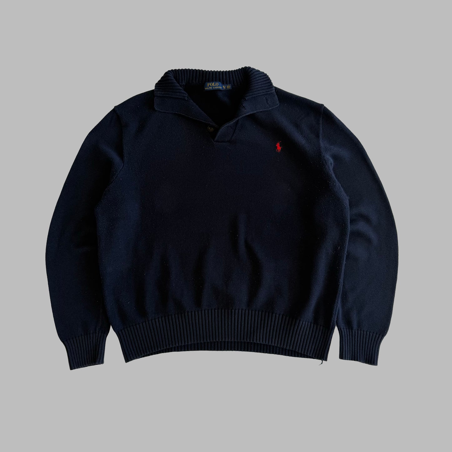Polo Ralph Lauren Henley Heavyt Knit - M