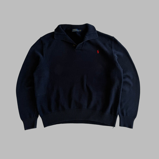 Polo Ralph Lauren Henley Heavyt Knit - M