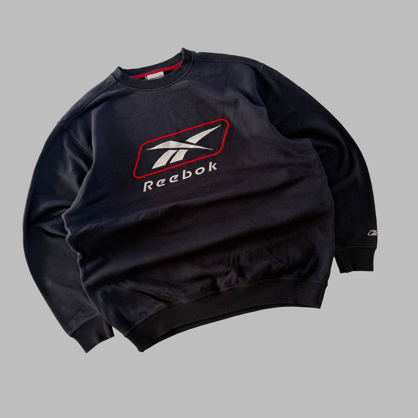 90s Reebok Embroidered Sweatshirt - XL