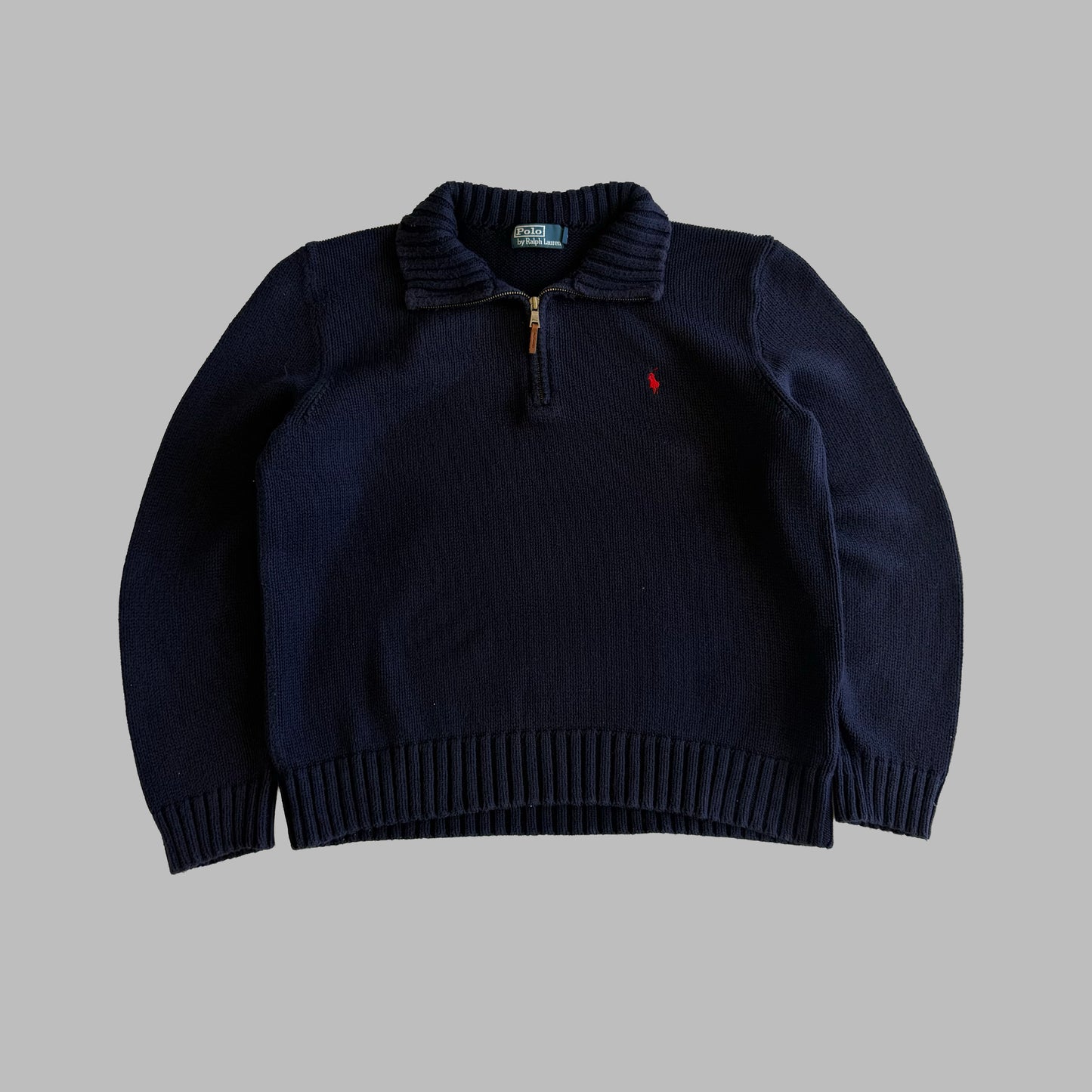 90s Polo Ralph Lauren Quarter Zip - L