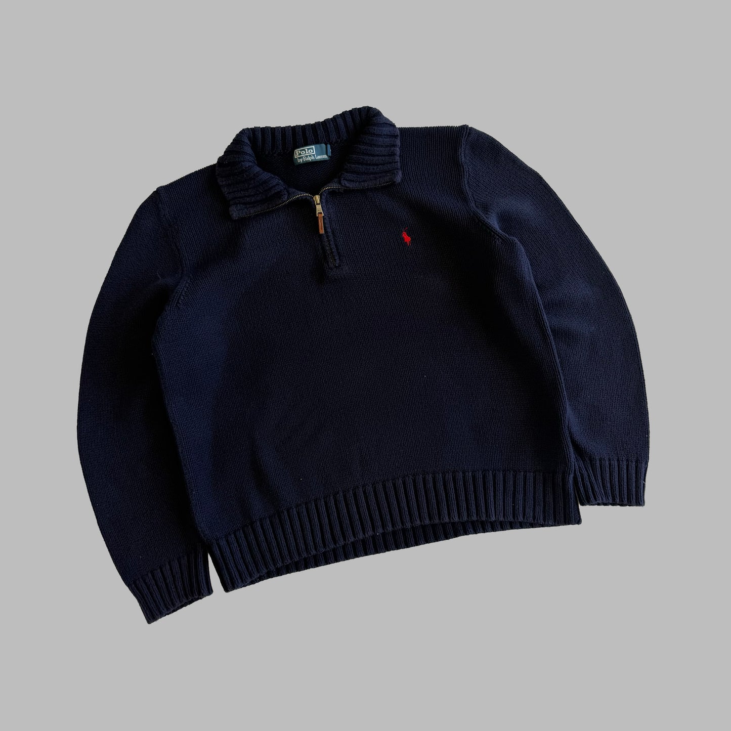 90s Polo Ralph Lauren Quarter Zip - L