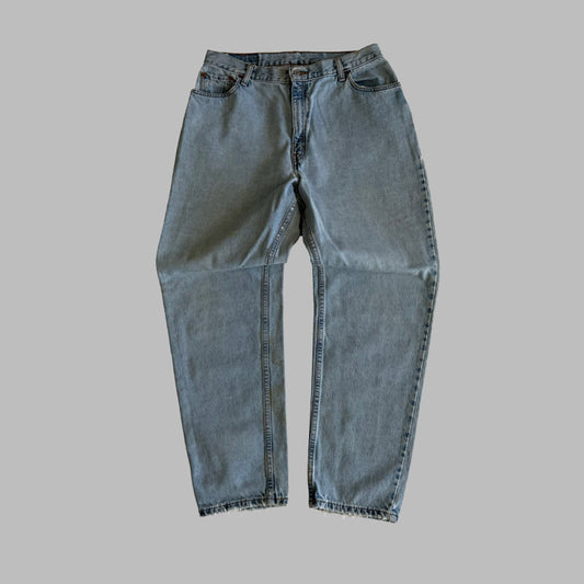 90s Levis 550 Paper Tag Wide Leg Jeans - 30"