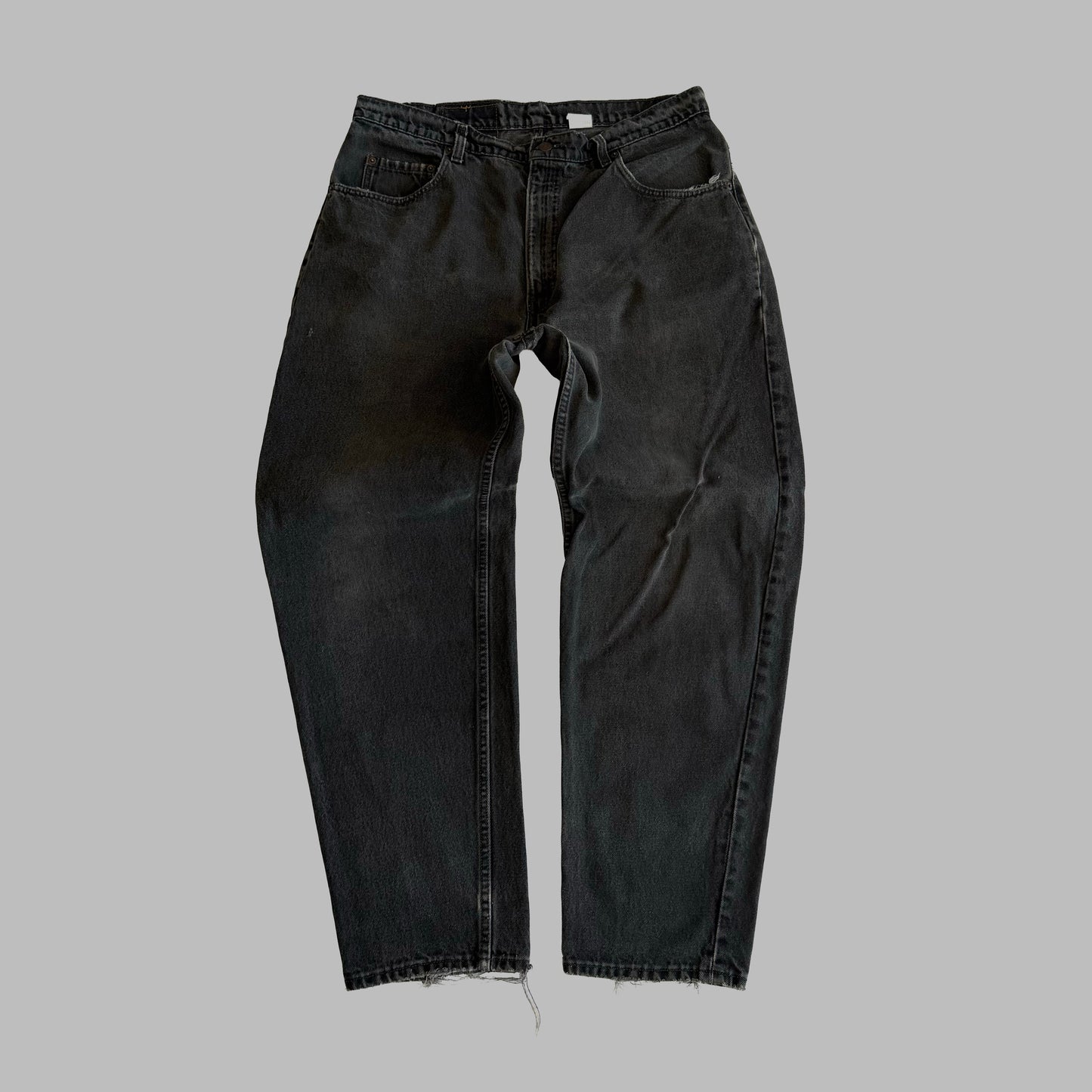 90s Levis 560 Paper Tag Barrel Jeans - 38 x 32