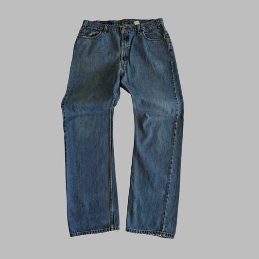 90s Levis 505 Paper Tag Straight Leg Jeans - 36 x 33