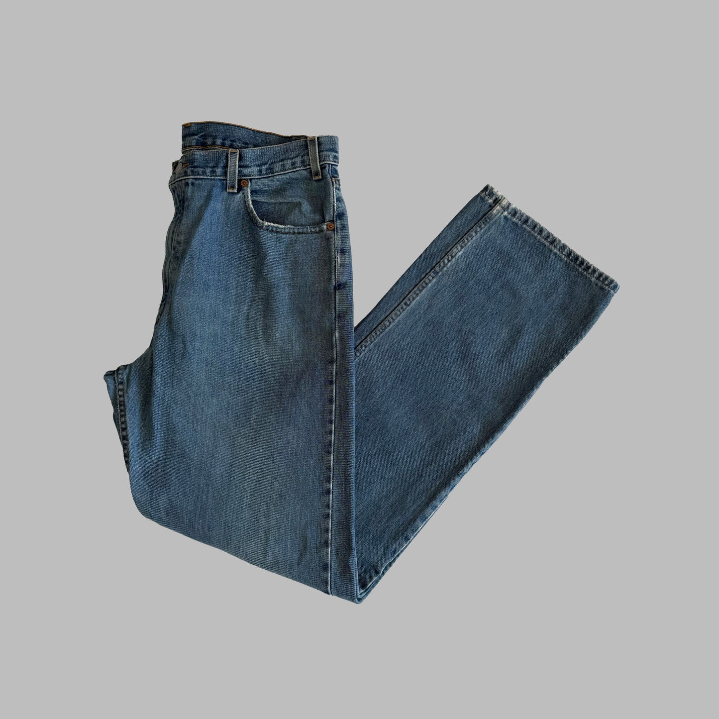 90s Levis 505 Paper Tag Straight Leg Jeans - 36 x 33