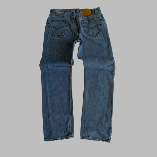 90s Levis 505 Paper Tag Straight Leg Jeans - 36 x 33