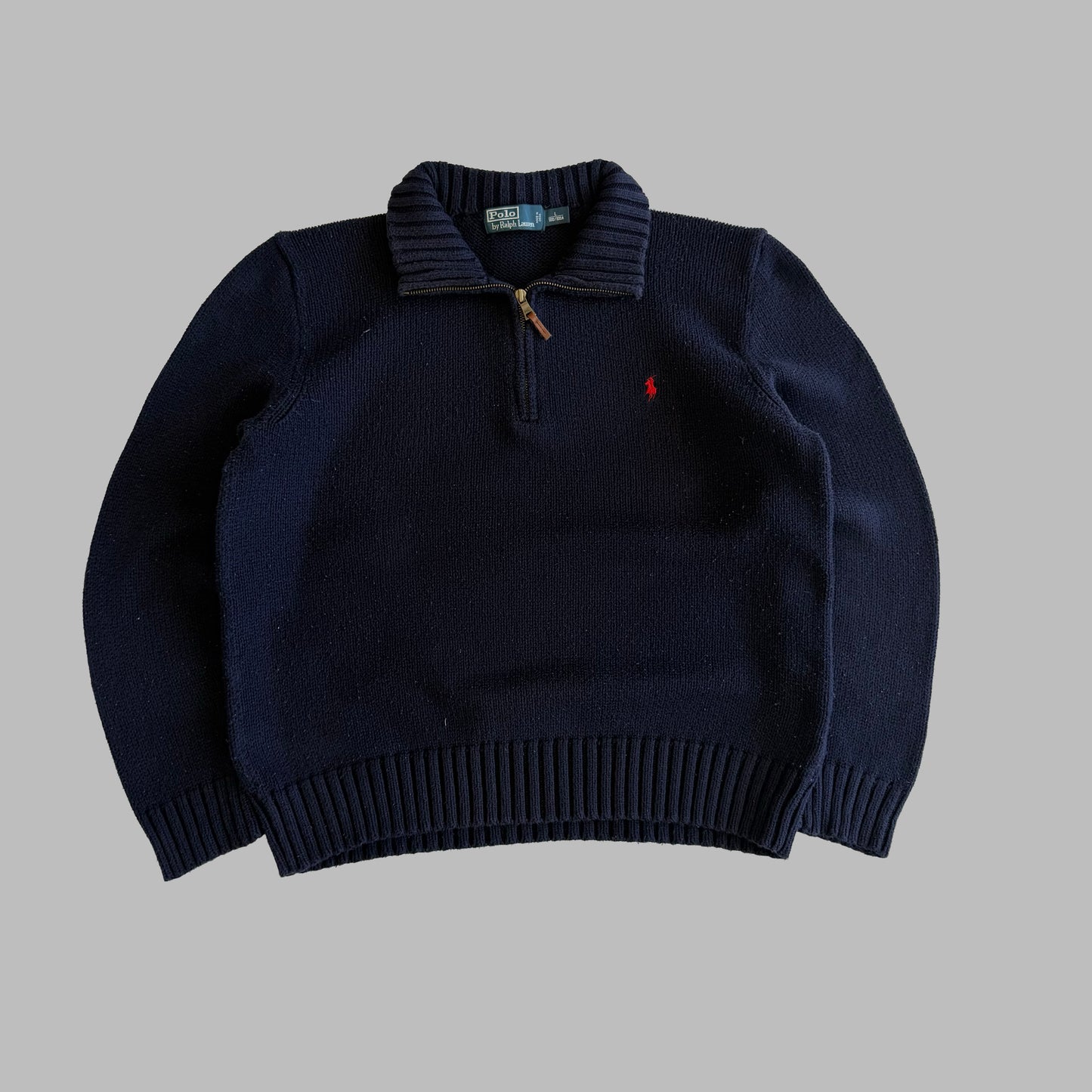 90s Polo Ralph Lauren Quarter Zip - L