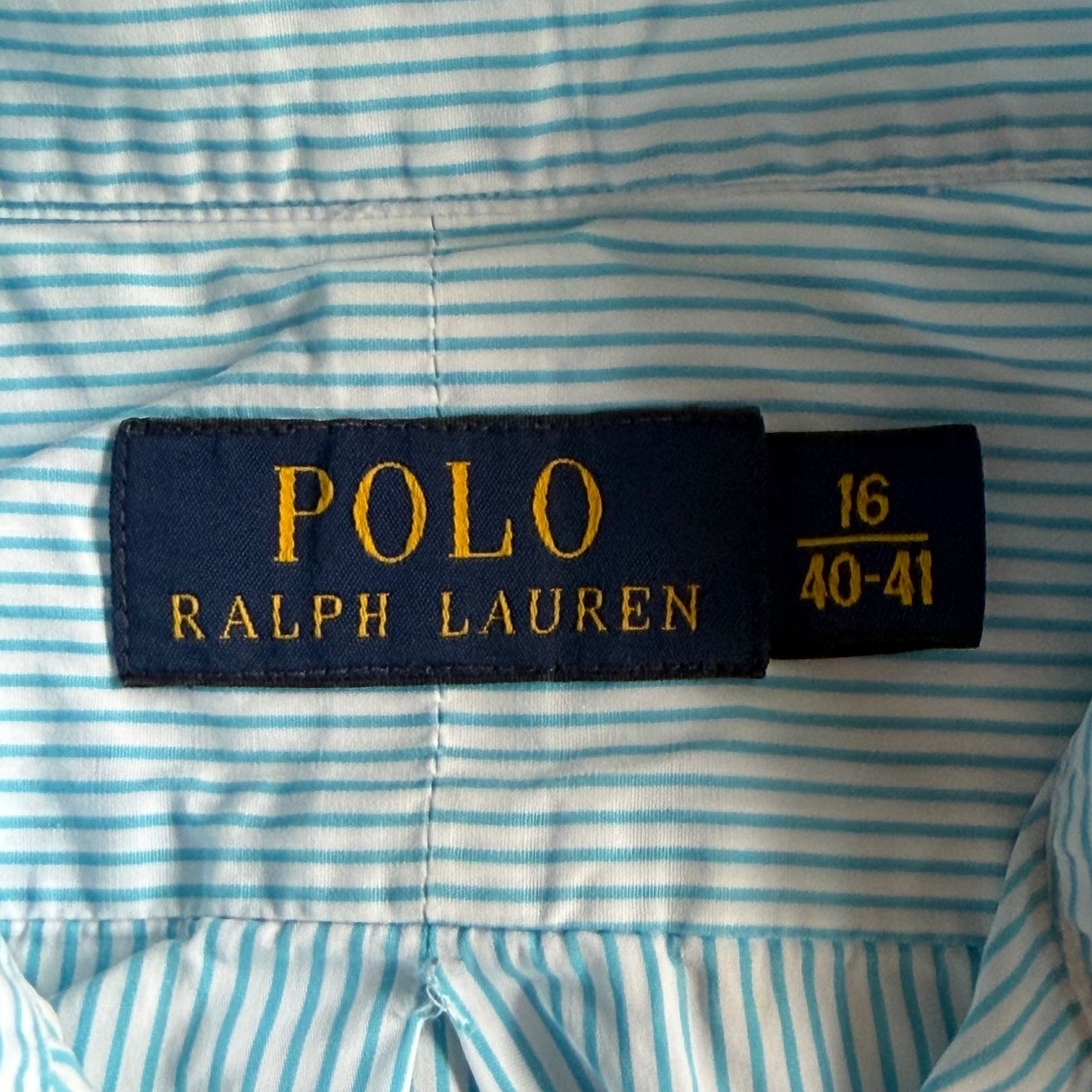 Polo Ralph Lauren Striped Button Up Shirt - M