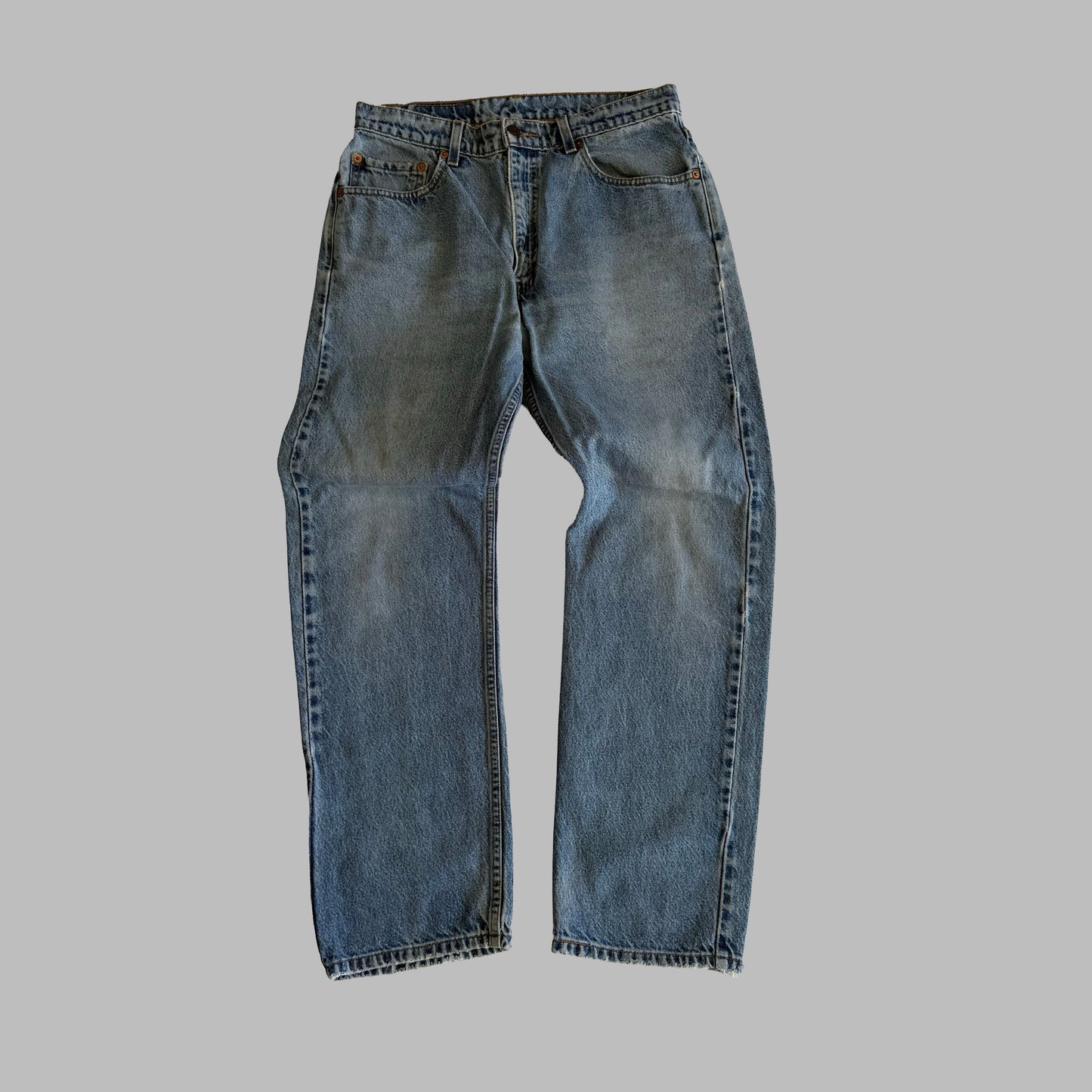 90s Levis 505 Paper Tag Straight-Leg Jeans - 34 x 30