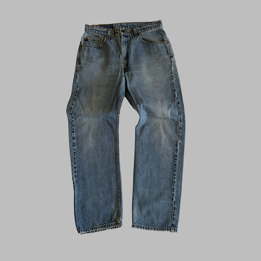 90s Levis 505 Paper Tag Straight-Leg Jeans - 34 x 30