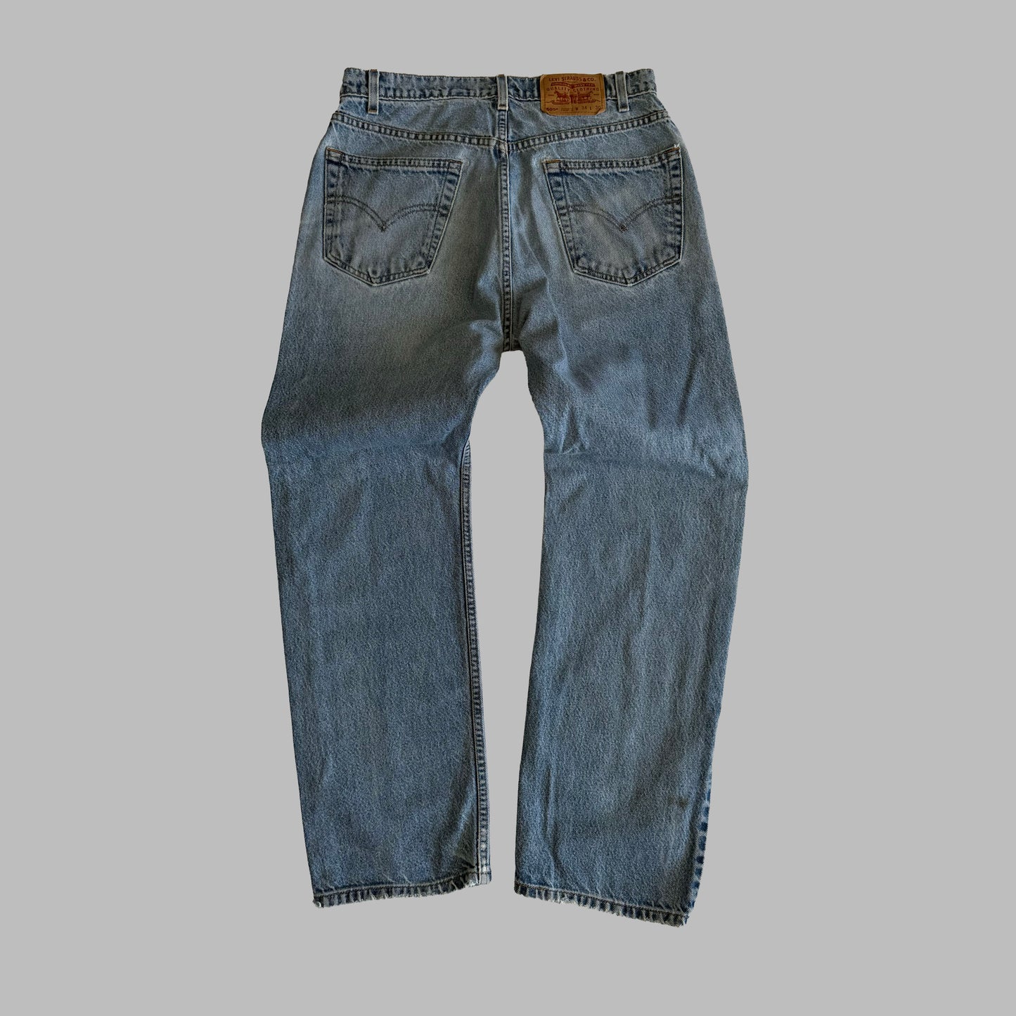 90s Levis 505 Paper Tag Straight-Leg Jeans - 34 x 30