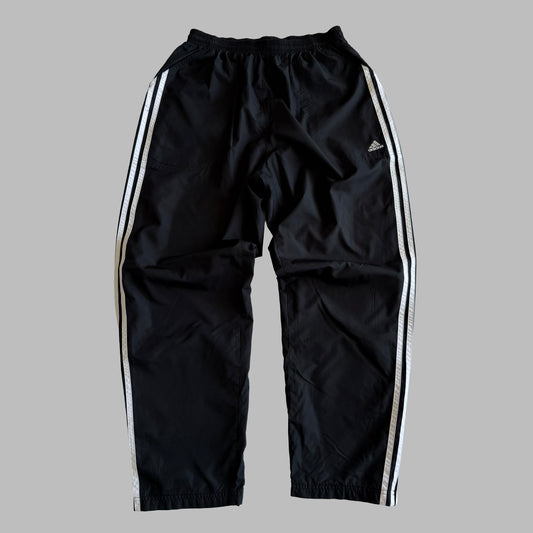 00s Adidas Wide Leg Track Pants - Medium